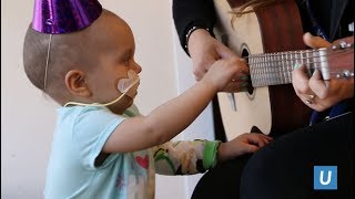 Music Therapy Program  UCLA Mattel Childrens Hospital [upl. by Tezile]