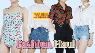 패션하울 여름 옷 코디  8월 여름 패션 인터넷 쇼핑몰 쇼핑 Fashion Haul ♥︎ 패션유튜버 재리마이즈 Jaelimize [upl. by Thadeus226]