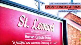 OT 31 Live 11am Mass from St Leonard Parish Manotick [upl. by Atiugal]