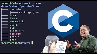 Create your own Tree command in C [upl. by Domenic969]