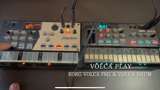 【Play】Volca FM 2 amp Volca Drum [upl. by Poll]