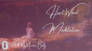 Guided Fertility Meditation Connect your heart to your womb [upl. by Mallina]