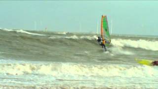 Windsurfen Zeeland 21 amp 22 oktober 2014 [upl. by Artema592]