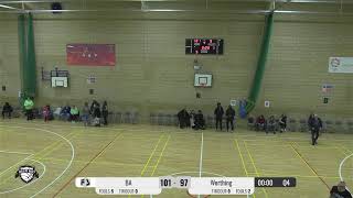 NBL D1 Men  Barking Abbey vs Worthing Thunder [upl. by Zindman]