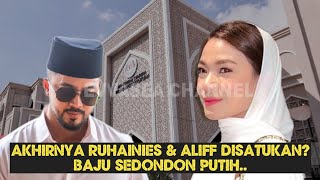 Gempar pagi ini Dah Nikah Dilihat Ruhainies amp Aliff keluar bersama Baju putih sedondon😱 [upl. by Enail]