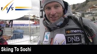 Skiing to Sochi with Aksel Lund Svindal [upl. by Lorrad]