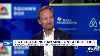 EQT CEO Christian Sinding We have a fundamentally positive outlook of the world longterm [upl. by Glialentn]