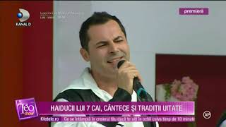 HAIDUCII lui 7 cai  Codrule Codrule Emisiune Teo Show Kanal D [upl. by Airdnal]