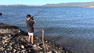 Fishing at the Burrendong Dam Lake Burrendong NSW [upl. by Mehetabel]