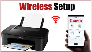 Canon Pixma Ts3440 wireless Setup [upl. by Mcadams]