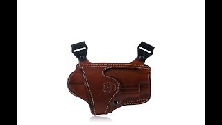 D104 Racoon  Horizontal Leather Shoulder Holster [upl. by Elacsap]