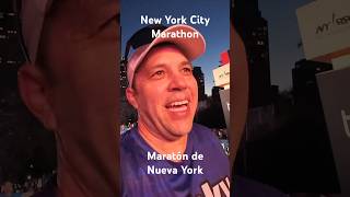 LLEGANDO A LA META DEL MARATON DE NUEVA YORK tcsnycmarathon nycmarathon running corredores run [upl. by Ahsal98]