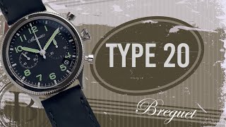 Breguet Type XX Flyback Chronograph 2067ST923WU [upl. by Akaya]