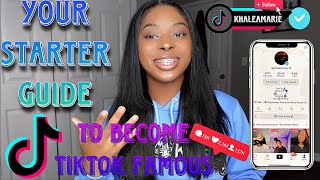 How To Become TIKTOK FAMOUS Overnight In 2023  tips amp tricks to go VIRAL  Khalea Marie [upl. by Lael]