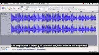 Audacity Tutorial 1 How to import an audio file [upl. by Noneek]