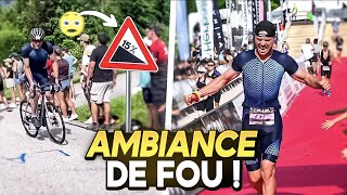 INSIDE Triathlon de Gerardmer  Ambiance TOUR DE FRANCE [upl. by Adlesirc]