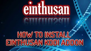 💥KODI  EINTHUSAN ADD ON 2024 Hindi Tamil Telugu Malayalam Kannada Bengali Marathi Punjabi [upl. by Llenwad163]