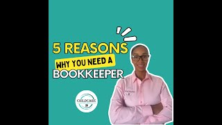 5 Reasons Why You Need A Bookkeeper‼️ [upl. by Suoivatco]