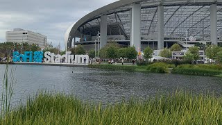 Parking at SoFi Stadium [upl. by Werdnaed]