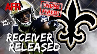 HALLELUJAH Saints Release TreQuan Smith  BIGGEST DRAFT BUST [upl. by Ahsikrats646]