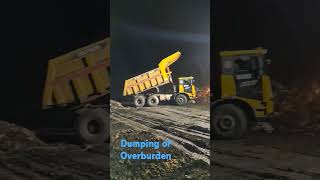 Dumping of Overburden [upl. by Graniela]