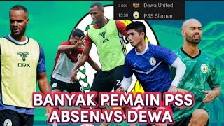 Banyak Pemain PSS Terancam Absen Lawan Dewa United 😔 [upl. by Elish]