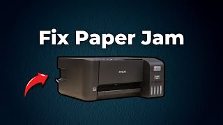 Epson EcoTank ET2400 Printer How to Fix Paper Jam Step By Step [upl. by Ansev728]