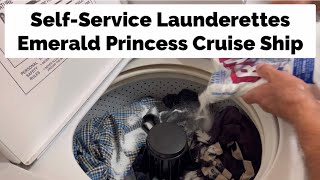 SelfService Launderettes on Emerald Princess Cruise Ship [upl. by Evangeline]