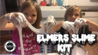 Elmers Slime Kit w Shaving Cream [upl. by Ligetti]