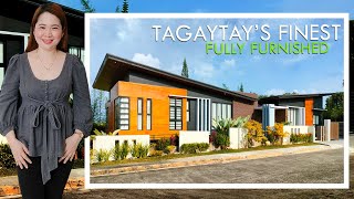 Luxury Living Modern Retreat with Heated Pool in Exclusive Tagaytay Subdivision [upl. by Assyle]