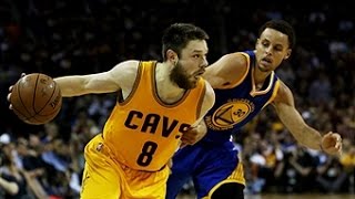 Matthew Dellavedova Sinks Incredible And1 Circus Shot [upl. by Dugan]