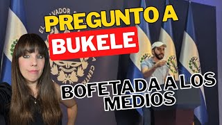 ¡BUKELE ME RESPONDE Y DEJAMOS EN EVIDENCIA A LOS MEDIOS DELANTE DE ELLOS ¡APOTEÓSICO [upl. by Lais679]