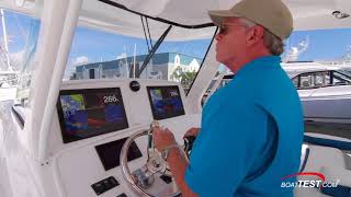 Intrepid Boats 407 Panacea 2018 Test Video  By BoatTESTcom [upl. by Ohcirej]