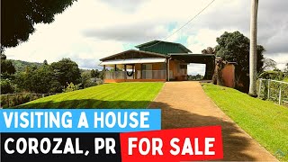 Visité casa de campo a la venta en Corozal PR con terreno [upl. by Durstin962]