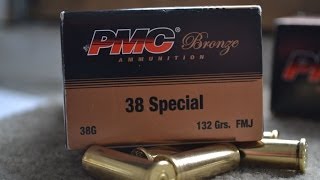 Range test of the 38 Special PMC Broze Ammo [upl. by Llerrah]