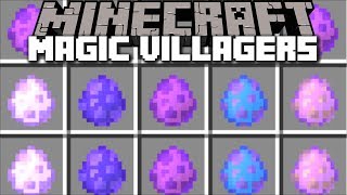 Minecraft MAGICAL VILLAGER MOD  INSTANT MINING SPAWNERS  Minecraft [upl. by Bobinette]