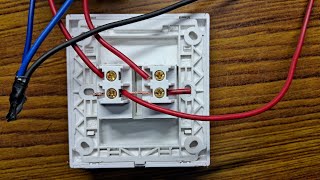 Two gang switch wiring connection [upl. by Lorraine]