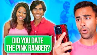 Did I Date the Pink Ranger  Power Rangers Questions I Get Asked [upl. by Griffie]