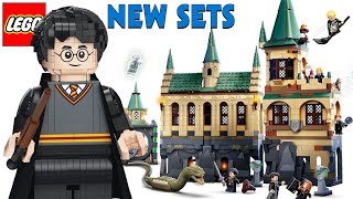 All LEGO Harry Potter summer 2021 sets Lego Hogwarts Chamber of Secrets 76389 Wizard’s Chess 76392 [upl. by Devora]