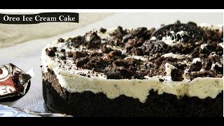 How To Make Oreo Ice Cream Cake RecipeNo Bake Oreo Ice Cream Cake By Rj Payal’s Kitchen [upl. by Keg]