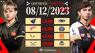 BHD vs DCG l TLN vs MHD l VGM vs GGL l FW vs VCF  VÒNG BẢNG AIC 2023  NGÀY 0812 [upl. by Aubree]