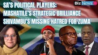 SA’s Political Players  Mashatile’s strategic brilliance Shivambu’s missing hatred for Zuma [upl. by Caron627]