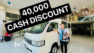 MURANG PANGKABUHAYAN NA SASAKYAN ANG SUZUKI CARRY UTILITY VAN WITH SINGLE AIRCON 2024 MODEL [upl. by Irolav99]