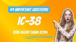 49 Crucial Questions for Lic NIC Insurance Advisor Exam [upl. by Iona]