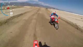 Glen Helen Old School TT Scrambles Racing Group CYRearCamMoto2 XR100 TTR125 [upl. by Borreri917]