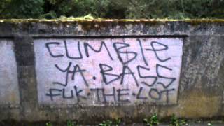 quotCumbie Ya Bassquot Glasgow Gang Graffiti in Richmond Park [upl. by Nehtanoj]