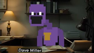 FNAF movie Dave interview  Purple edition [upl. by Ahsataj]