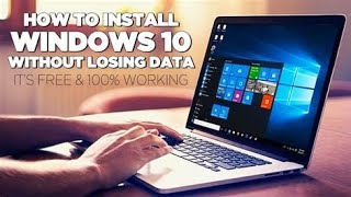 Install Windows 10 Pro Without Losing Personal data by Usb Pendrive from iso file 2024 [upl. by Vivi]