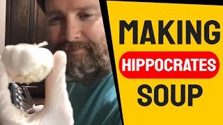 Making Hippocrates Soup on the Gerson Diet Time Lapse [upl. by Ahsikal]