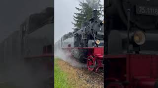 Bereitstellung Lokalbahn AmstettenGerstetten mit Dampflok 751118 Steamtrain getting ready shorts [upl. by Liman]